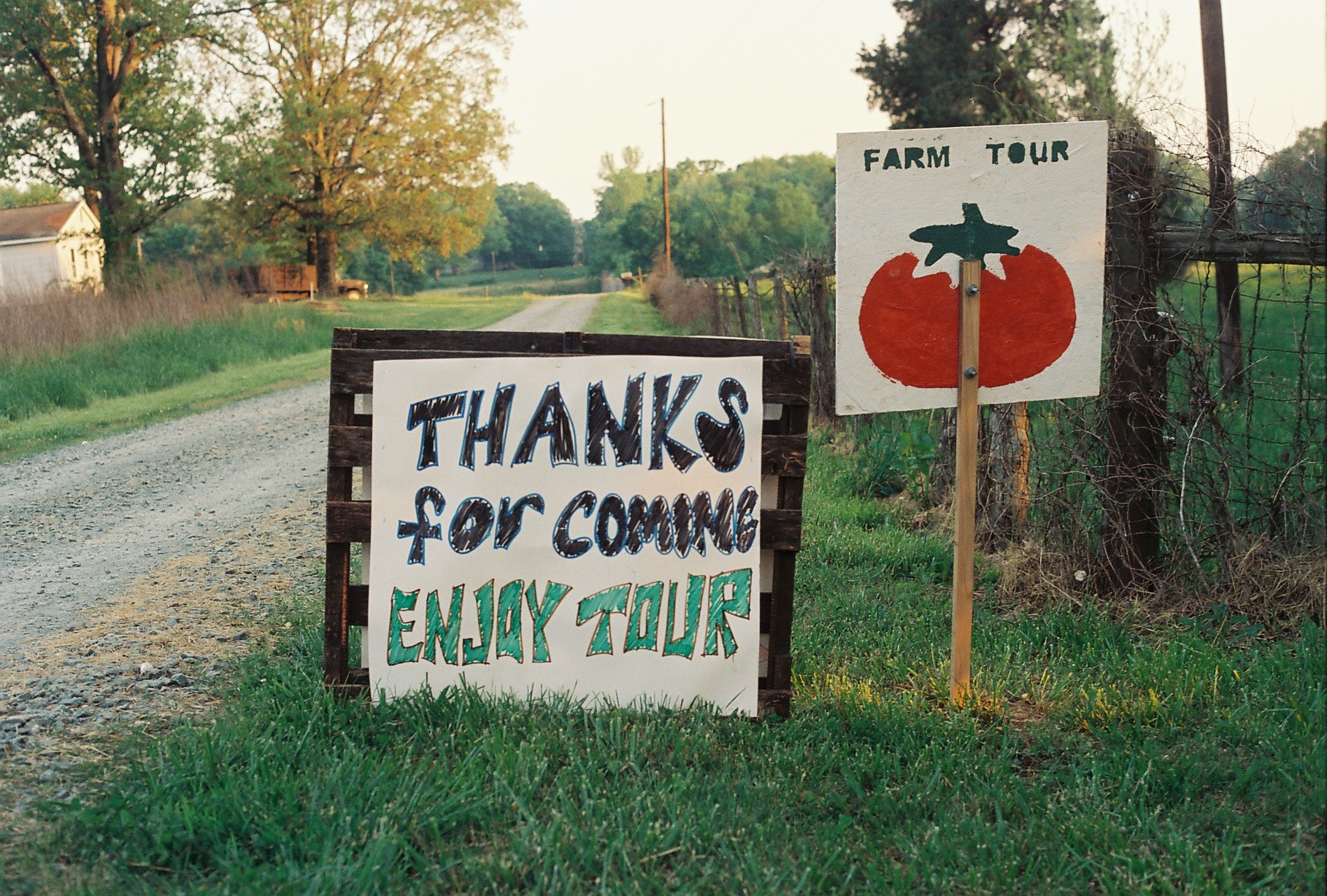 The first Piedmont Farm Tour, 1996