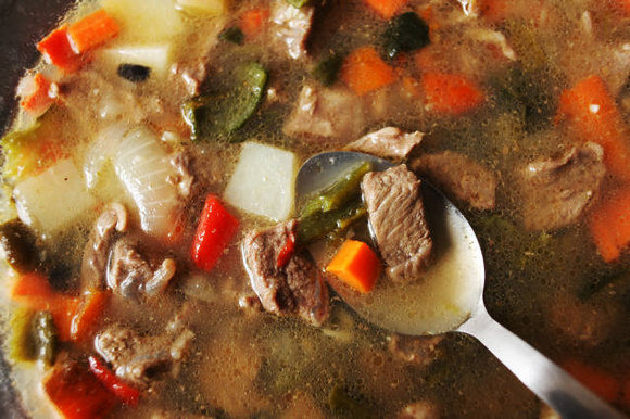 green chile beef stew