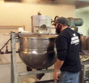 Making relish in the new kettle. Photo submitted by Angie Olear