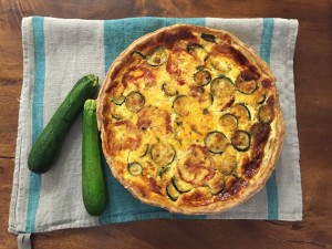 The Table's Zucchini and Roasted Tomato Quiche. Photo submitted by Dustie Gregson