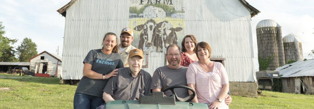 Reedy Fork farm family. Credit: Organic Valley