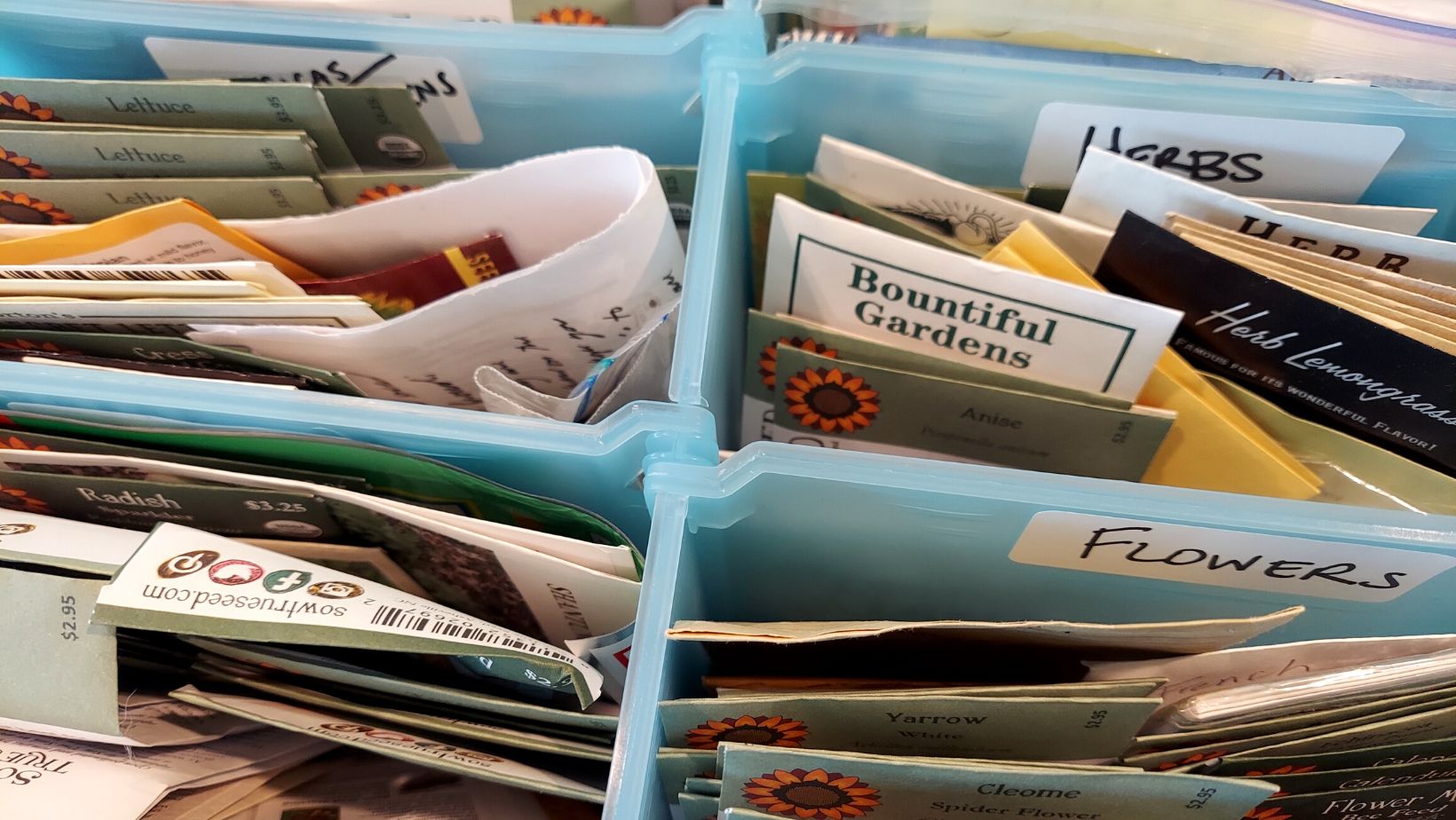 How To Store Seed Packets